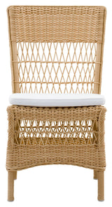 Marie Exterior Wicker Chair, Alu/Nature