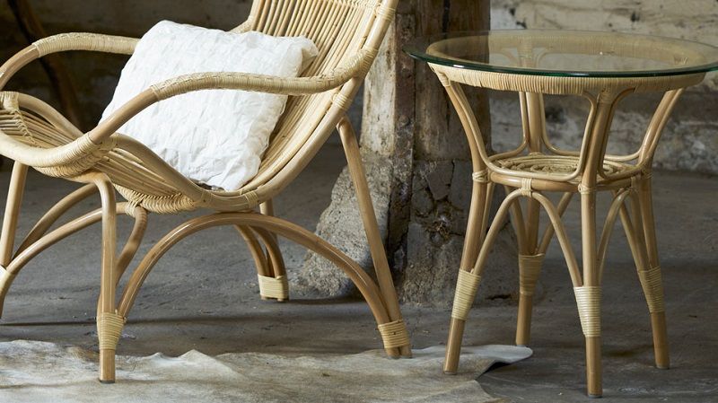 Monet Wicker Chair, Natural