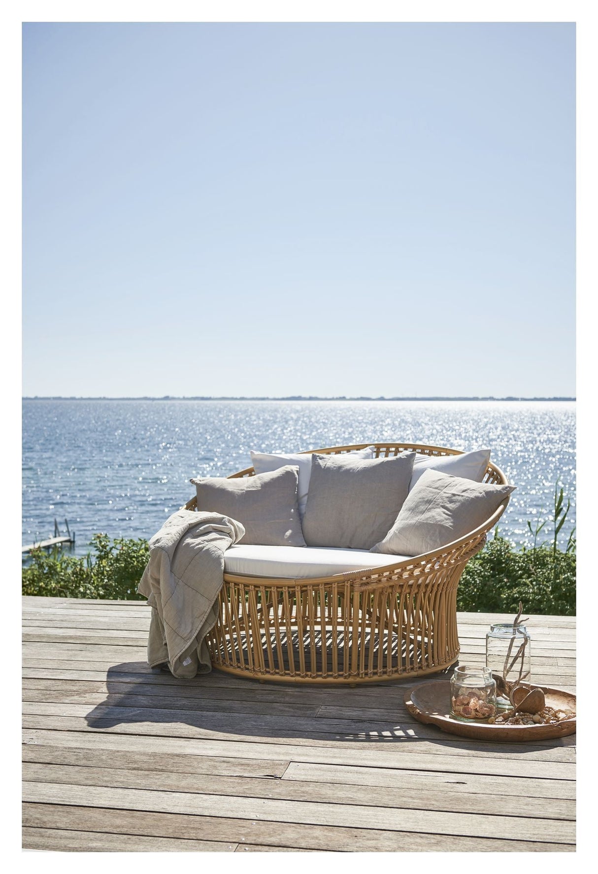 Olympia Exterior Nest, Alu-Rattan