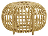 Ottoman Exterior Ø55, Alu-Rattan