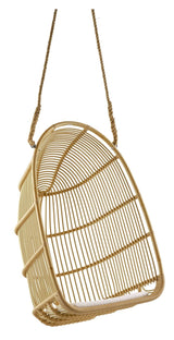 Renoir Exterior Hanging Chair, Alu-Rattan