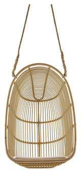 Renoir Exterior Hanging Chair, Alu-Rattan