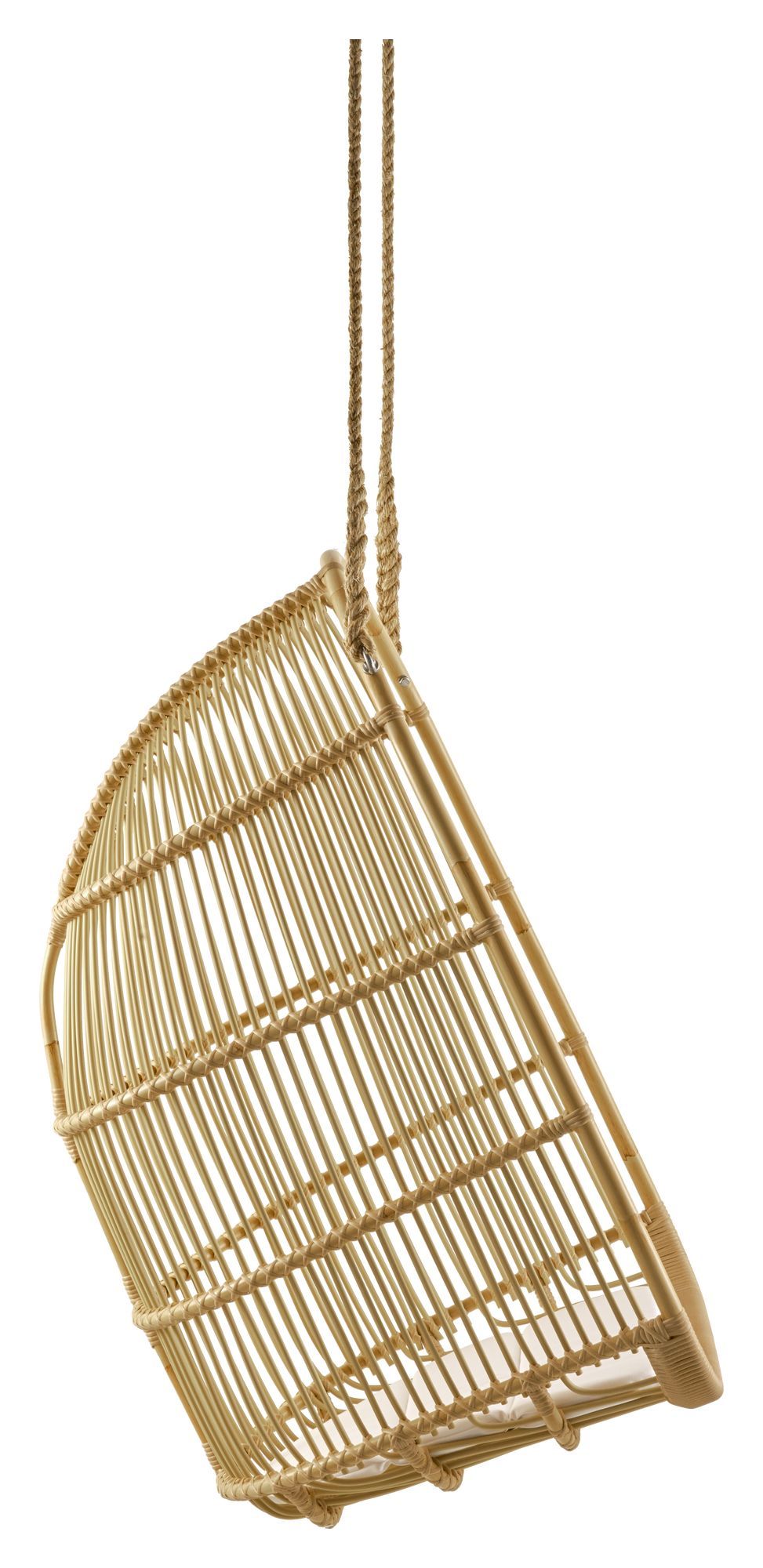 Renoir Exterior Hanging Chair, Alu-Rattan