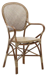 Rossini Dining chair with armrests, Antique