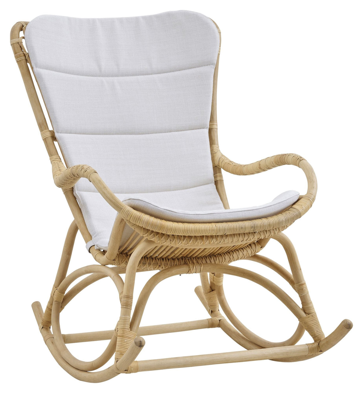 Seat and back cushion for Monet Swing Chair, White