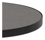 Soli Coffee Table Glass/Ceramics Fairbanks Black, Ø45