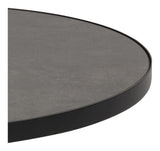 Soli Coffee Table Glass/Ceramic Fairbanks Black, Ø65