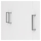 Space Wardrobe - White w/3 doors