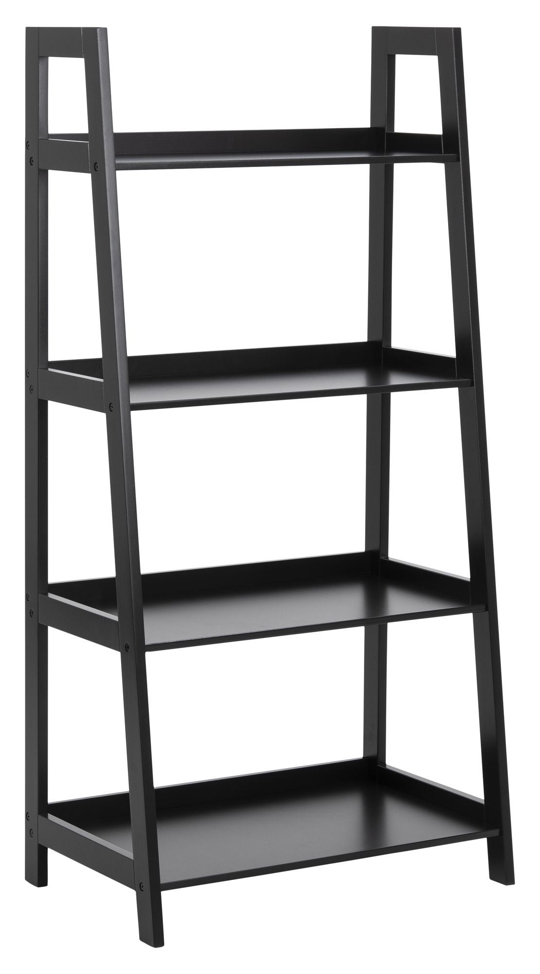 Storie Rack w. 4 Shelves, Black