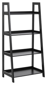 Storie Rack w. 4 Shelves, Black