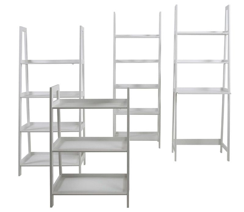 Story Stigereol w. 5 shelves, White