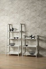 Story Stigereol w. 5 shelves, White