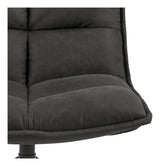 Storm Armchair w. 4-star foot, Dark gray