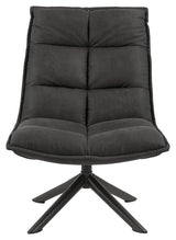 Storm Armchair w. 4-star foot, Dark gray