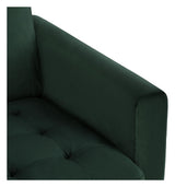 Strummer 3-seater sofa with chaise longue, Green