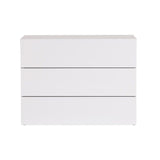 Temahome Aurora Chest - White w/3 drawers