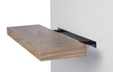 Temahome Balda Floating shelf, walnut veneer, 90x22