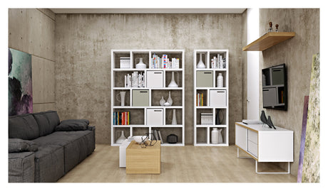 Berlin 5 Bookshelf 150, Matte white