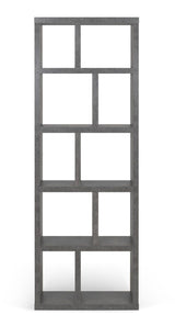 Temahome Berlin Shelf - Dark Concrete Gray, 198x70