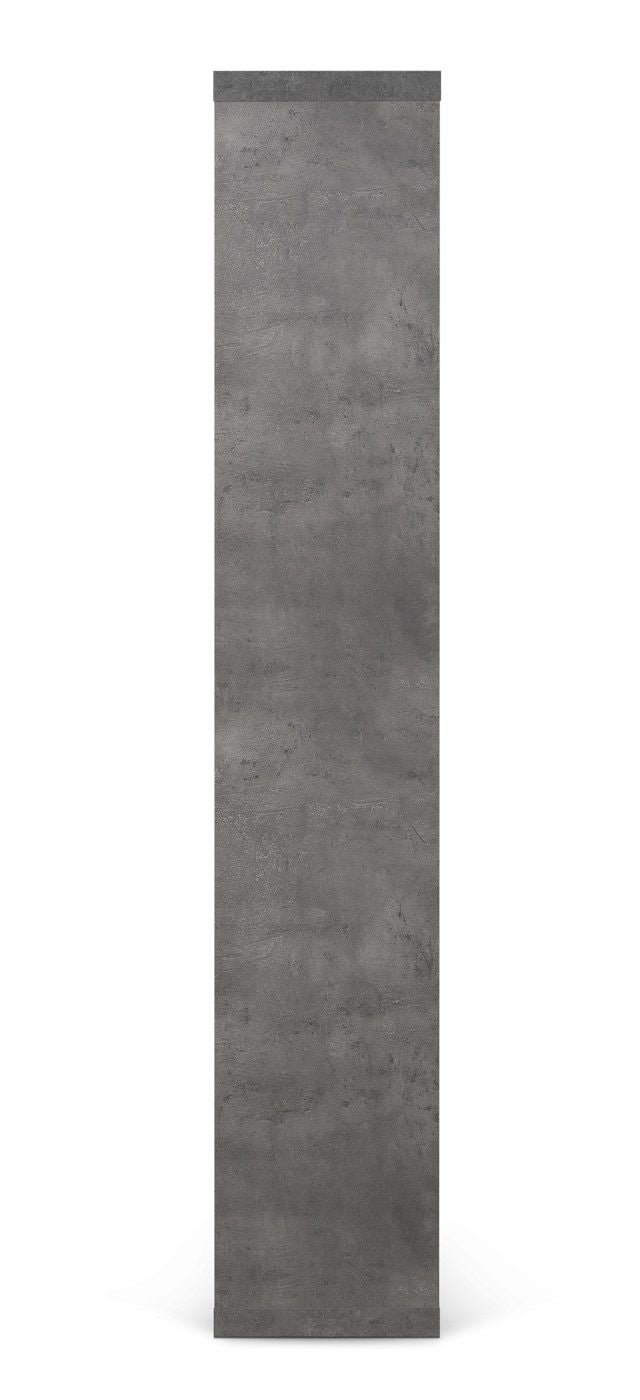 Temahome Berlin Shelf - Dark Concrete Gray, 198x70