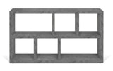 Temahome Berlin Shelf - Dark Concrete Gray Melamine