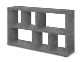 Temahome Berlin Shelf - Dark Concrete Gray Melamine