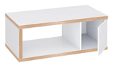 Berlin Coffee Table, White/Plywood, 105x55x44