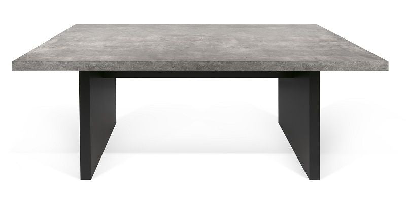 Theme Home Detroit Dining Table - Gray Concrete Look