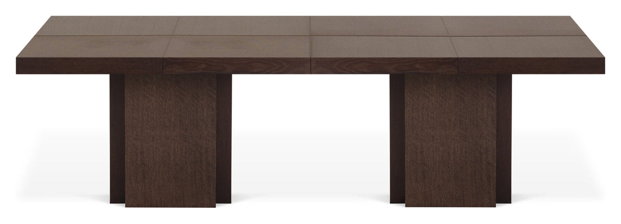 Dusk Dining Table, 262x130, Dark-stained oak veneer