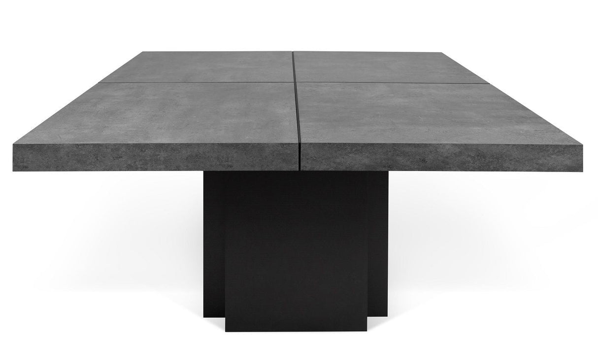 Temahome Dusk Dining Table - Gray 130x130