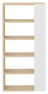 Ella Bookshelf, White/nature