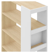 Ella Bookshelf, White/nature