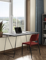 Temahome Flow Desk - Dark Concrete Gray