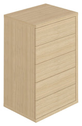 Hugo Chest w. 5 drawers, Nature