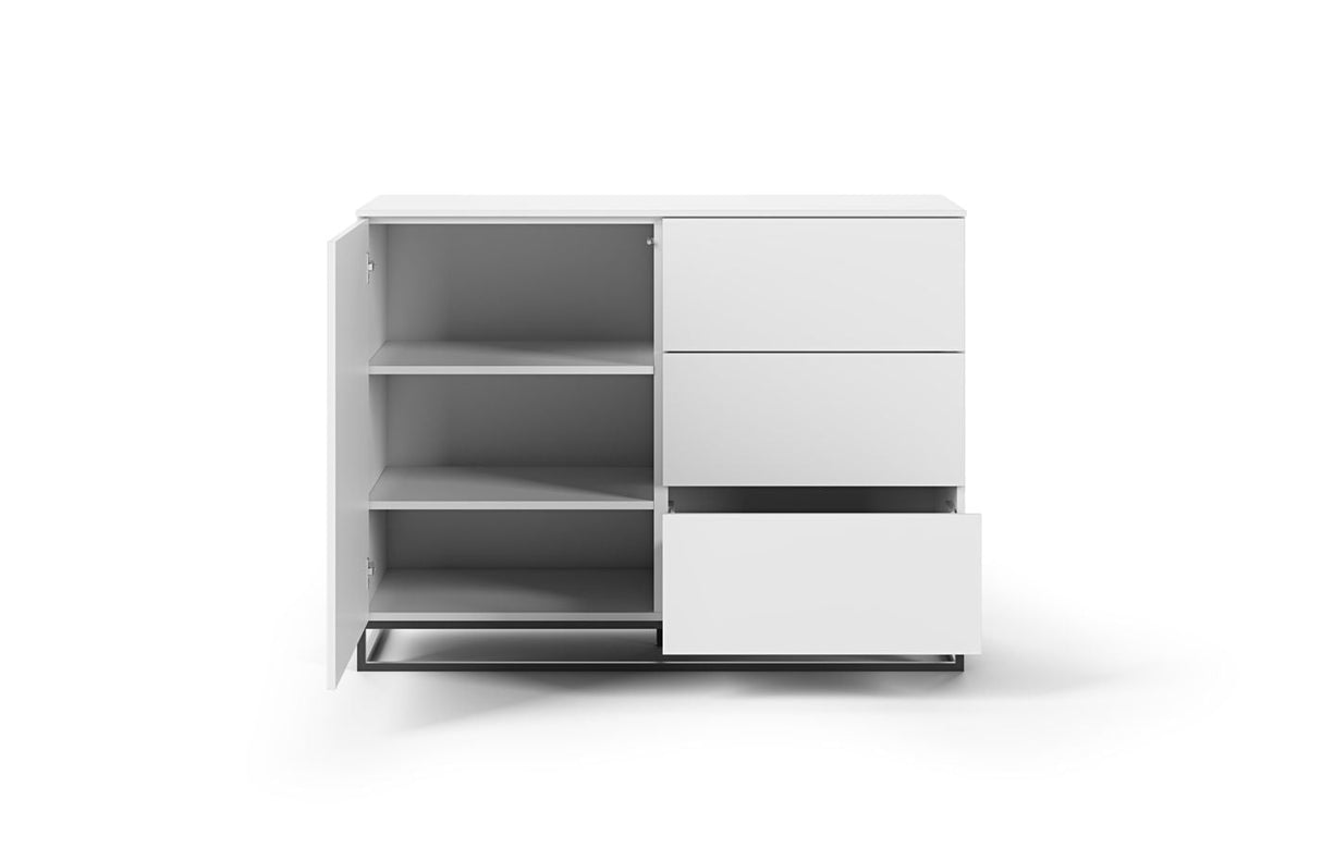 Temahome Join 120H2 Sideboard - White/Black