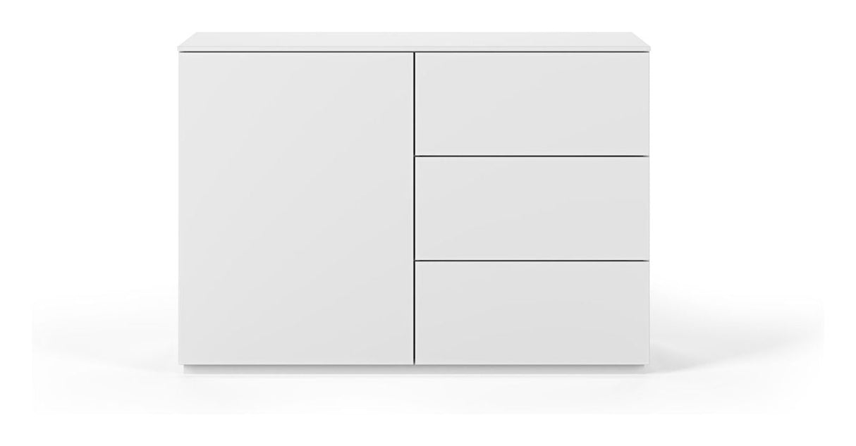 Join Sideboard, Mat white, 120x50x84