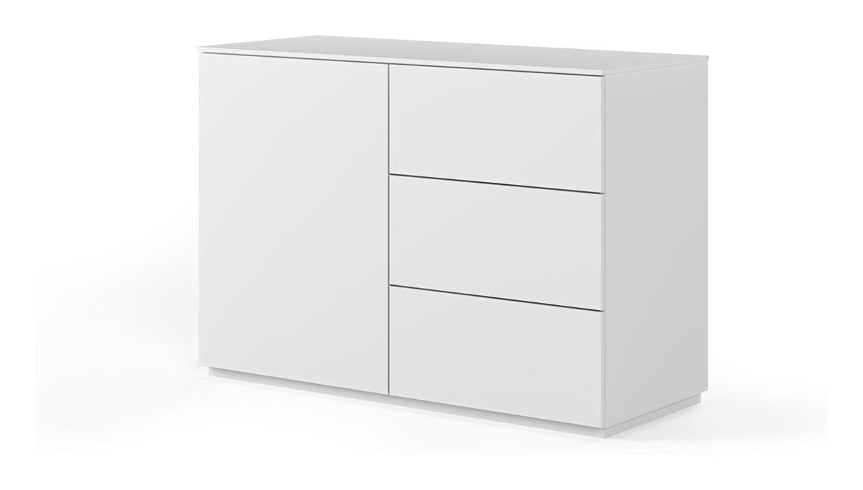 Join Sideboard, Mat white, 120x50x84