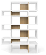 Temahome London 003 Shelf, Mat white/Oak veneer, H220