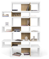 Temahome London 003 Shelf, Mat white/Oak veneer, H220