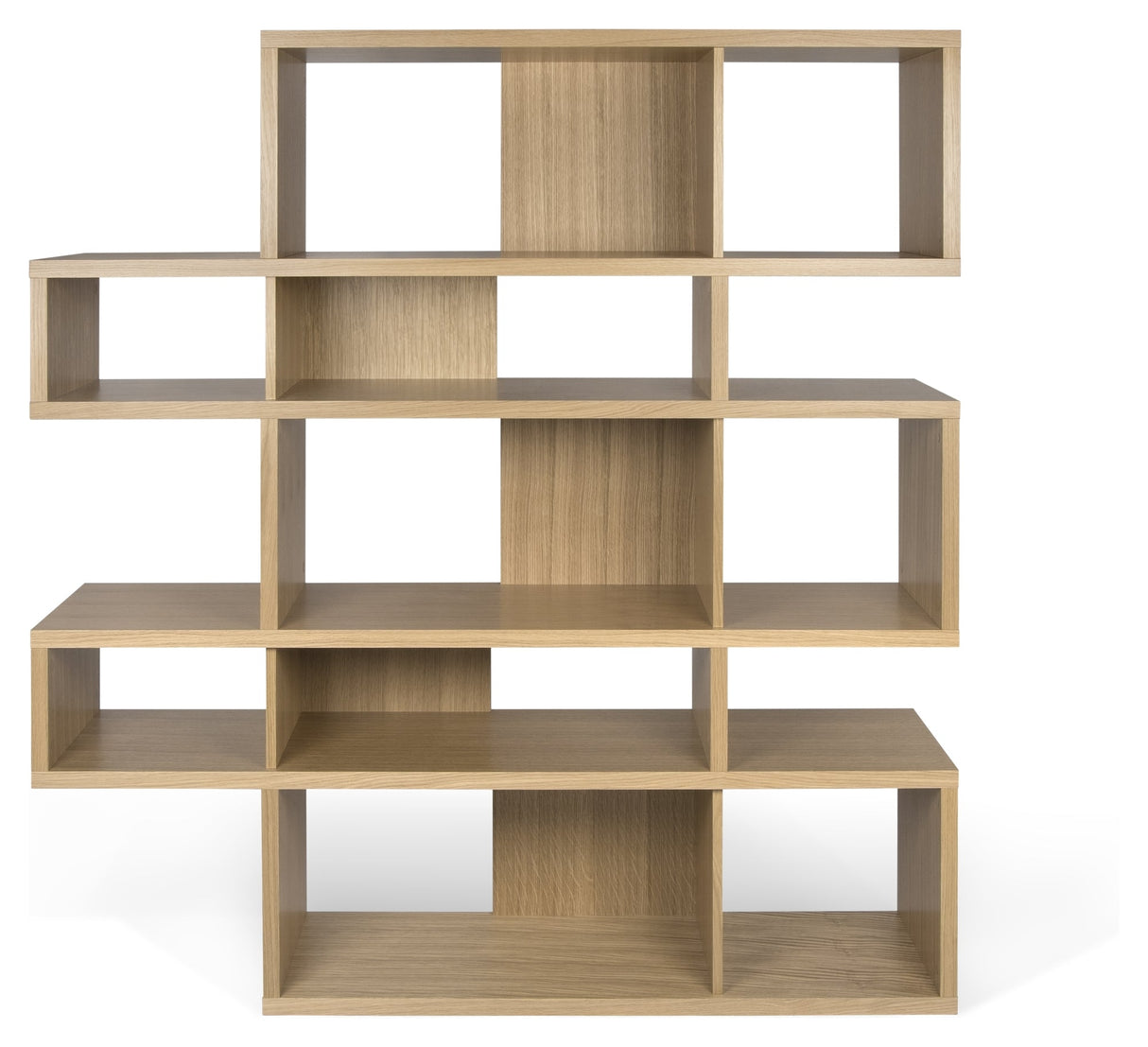 London Double Bookshelf, Oak veneer