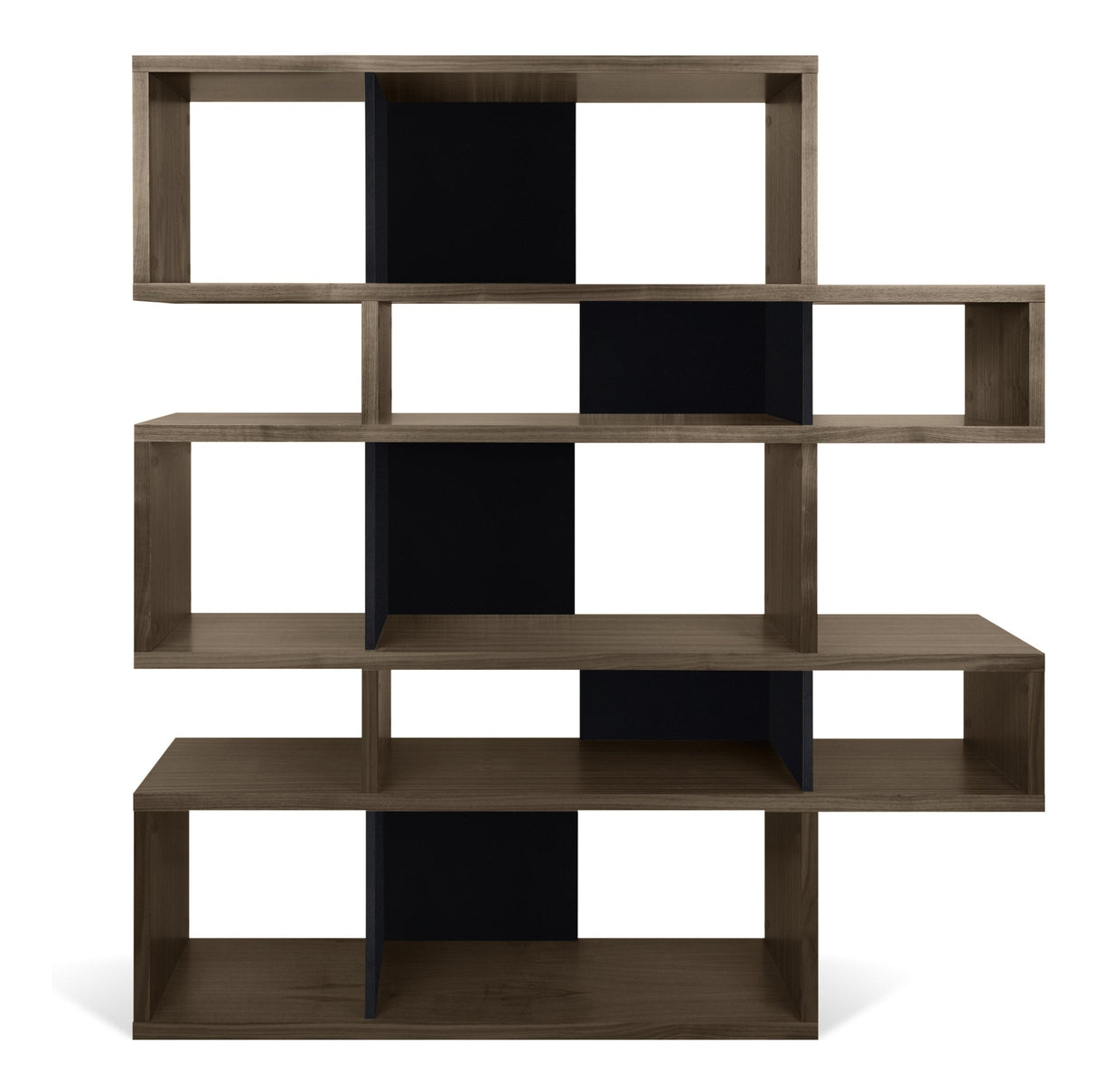 Temahome London Shelf - Walnut/Black H:160