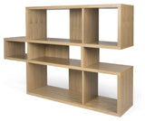 London Simple Bookshelf, Oak veneer