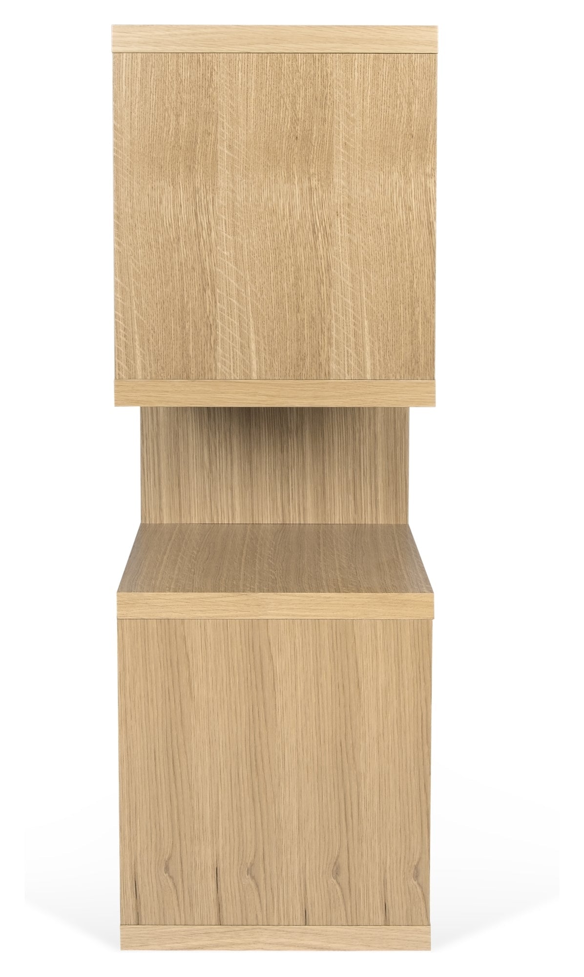 London Simple Bookshelf, Oak veneer