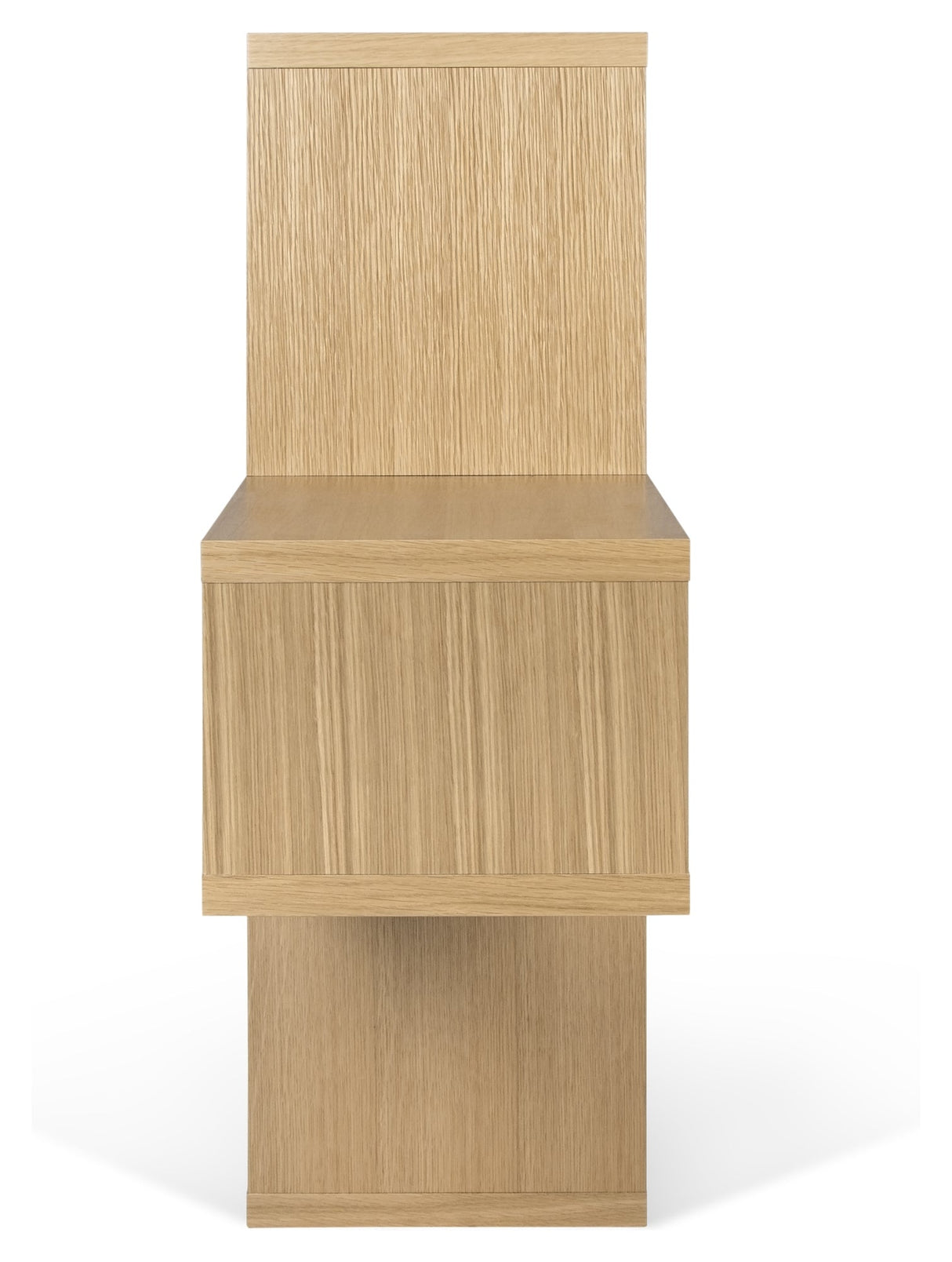 London Simple Bookshelf, Oak veneer