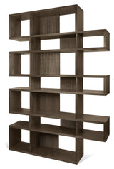 London Triple Bookshelf, Walnut Define