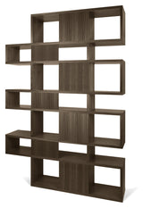 London Triple Bookshelf, Walnut Define