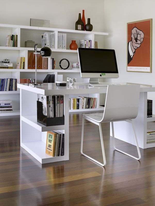 Temahome Multi Desk - Drawer Legs - White