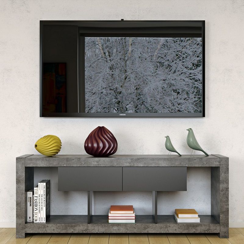 Temahome Nara TV Table - Dark Gray