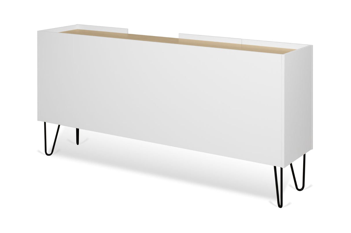 Temahome Nina Sideboard - Light oak veneer/Matte white