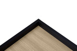 Theme Home Nina Table - Light oak veneer/Matte black